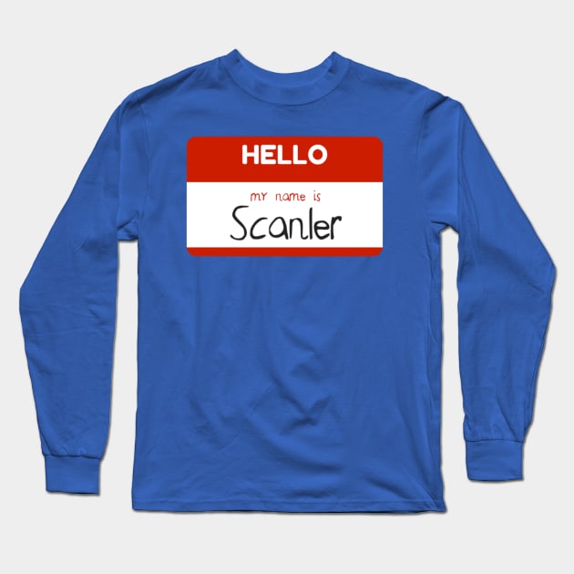 Skyler's Scanlery Long Sleeve T-Shirt by FolkBloke